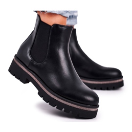 Fekete csizma nőknek Jodhpur csizma, fekete Stiletto Fekete csizma nőknek Jodhpur csizma, fekete Stiletto