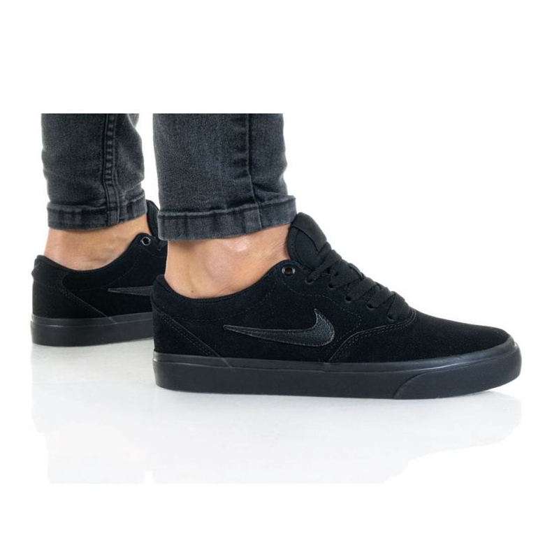 Nike Sb Charge Suede (GS) Jr CT3112-001 cipő fekete