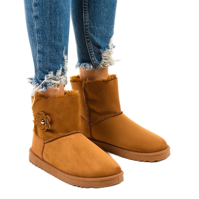 Barna szigetelésű csizma, emu Harelana típusú