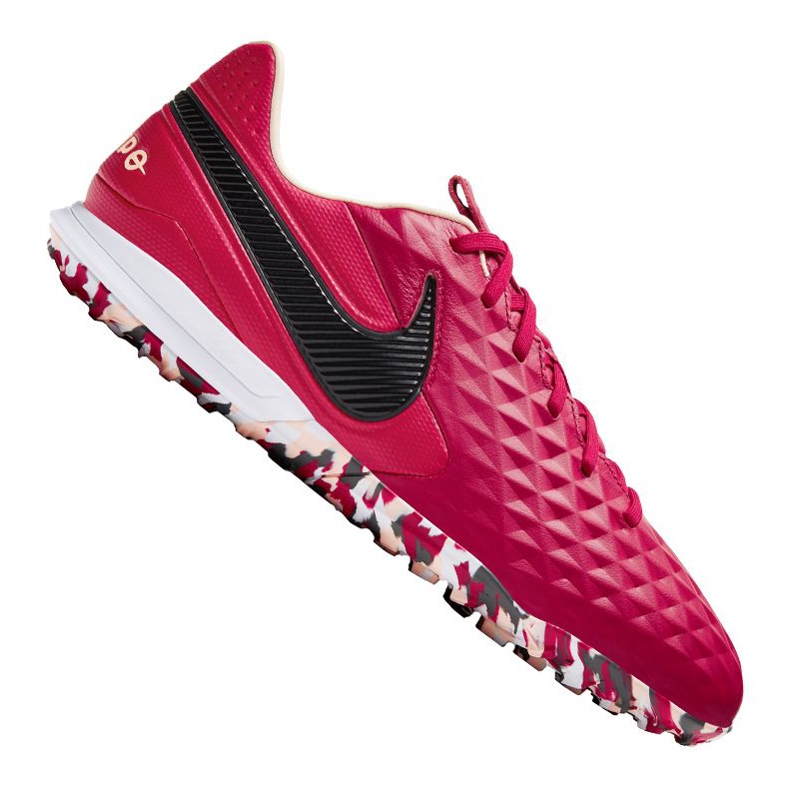 Nike React Legend 8 Pro Tf M AT6136-608 futballcipő piros narancs és vörös