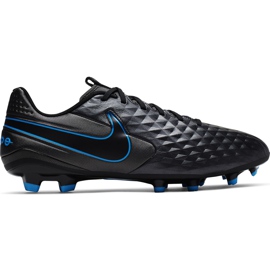 Nike Tiempo Legend 8 Academy FG / MG AT5292 004 futballcipő fekete fekete Nike Tiempo Legend 8 Academy FG / MG AT5292 004 futballcipő fekete fekete