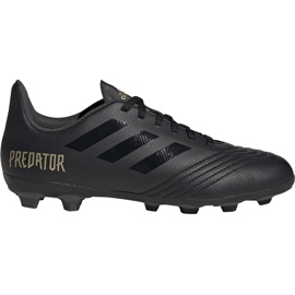 Adidas Predator 19.4 FxG Junior futballcipő fekete EF8989