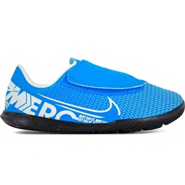 Nike Mercurial Vapor 13 Club Ic PS (V) Junior AT8170 414 futballcipő sokszínű kék