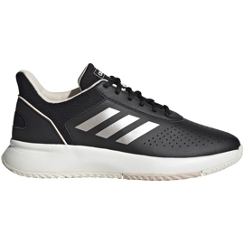 Adidas Courtsmash női cipő fekete EG4204