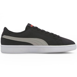 Puma Smash v2 Buck Jr. fekete 365182 19 gyermekcipő Puma Smash v2 Buck Jr. fekete 365182 19 gyermekcipő