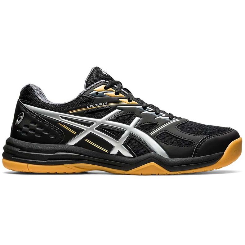 Asics Upcourt 4 fekete 1071A053 001 férfi röplabda cipő
