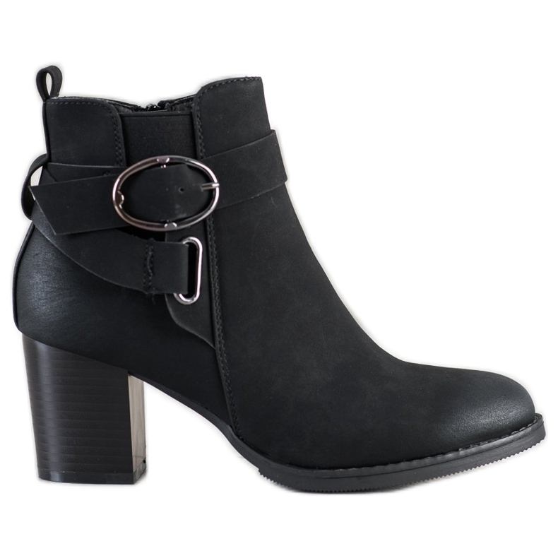 J. Star Alkalmi csizma csattal fekete