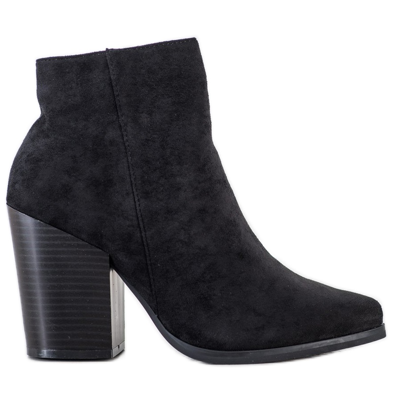 Marquiz Csizma egy széles poszton fekete Marquiz Csizma egy széles poszton fekete