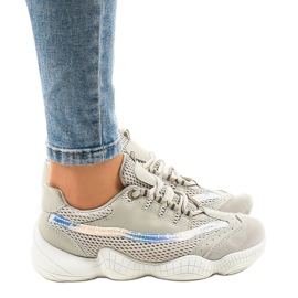 Bézs MS523-8 edzőcipők