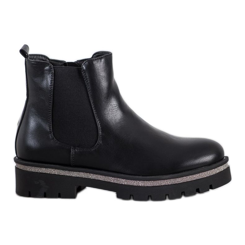 Sixth Sense Csizma a platformon fekete