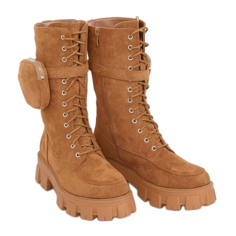 Teve NC1111 Tevecsizma pénztárcával barna sokszínű