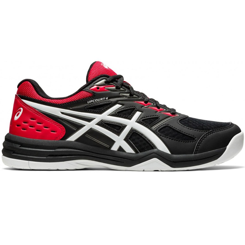 Asics Upcourt 4 fekete-piros 1071A053 002 férfi röplabda cipő sokszínű