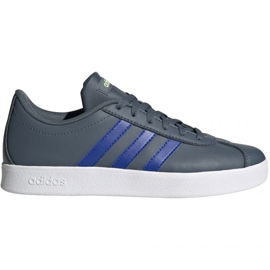 Adidas Vl Court 2.0 Jr FW3934 cipő kék szürke Adidas Vl Court 2.0 Jr FW3934 cipő kék szürke