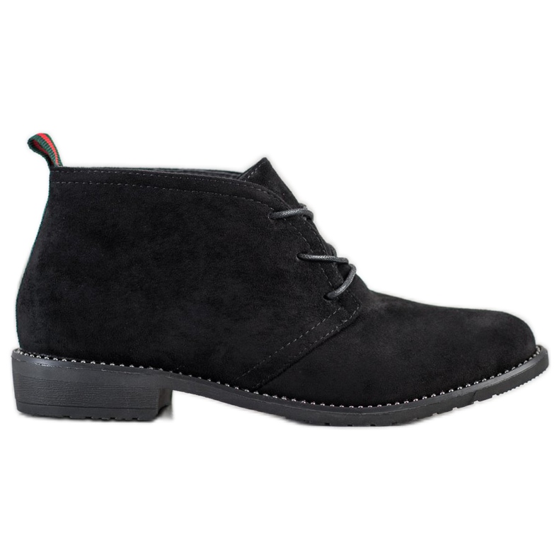 SHELOVET Black brogues fekete
