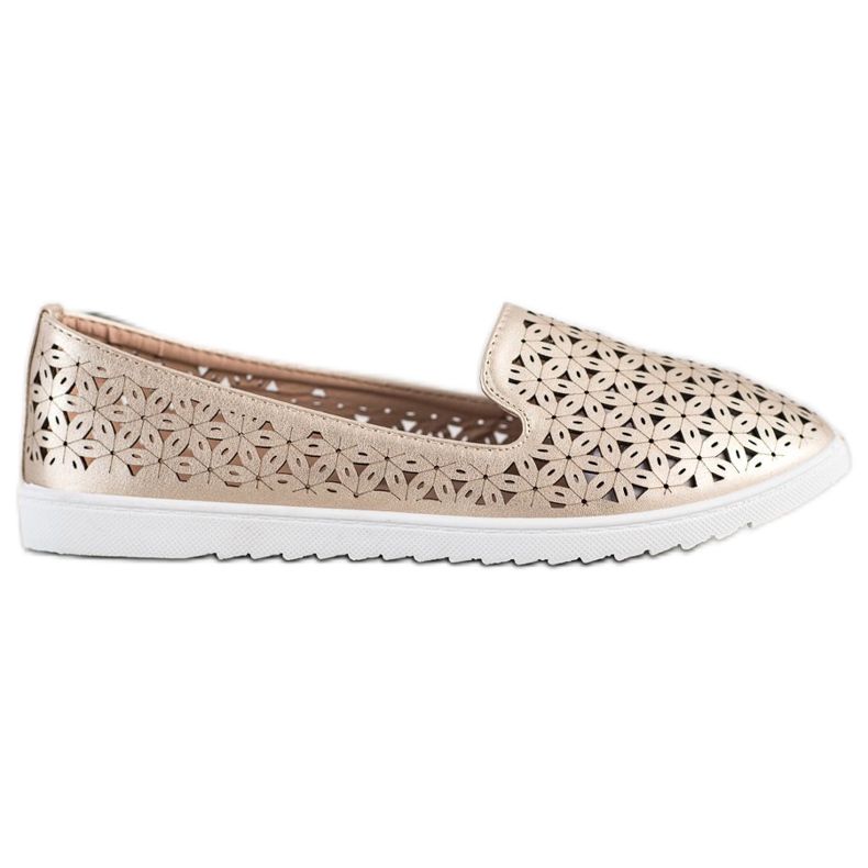 Renda Kényelmes áttört urak aranysárga