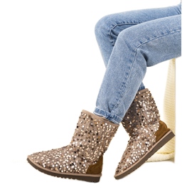 Bézs szigetelésű csizma emu Stouteyes barna Bézs szigetelésű csizma emu Stouteyes barna