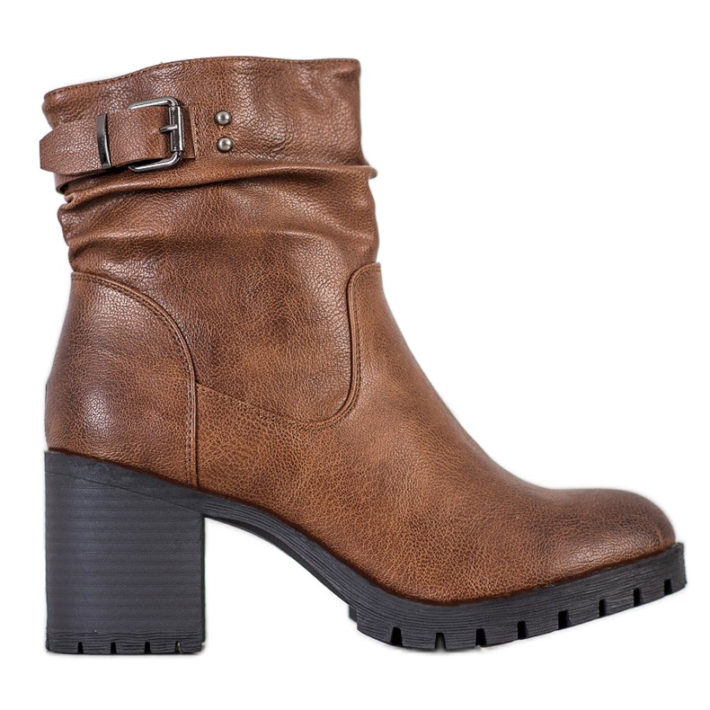 SDS Magas csizma szigeteléssel barna