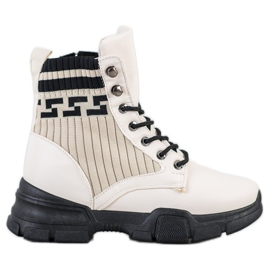 SHELOVET Csipkés divatmunkások fehér fekete