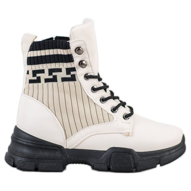 SHELOVET Csipkés divatmunkások fehér fekete