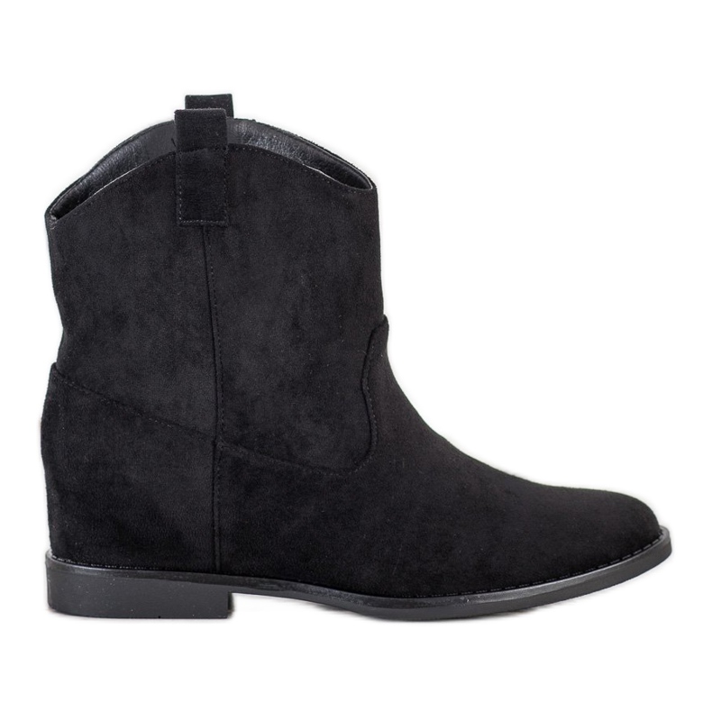 SHELOVET Meleg cowboy csizma egy rejtett ék fekete