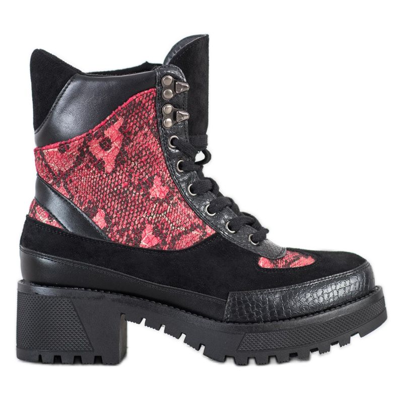 Groto Gogo Rockmunkások a sarkon fekete piros