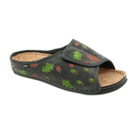 Inblu női cipő 155D116 szürke sokszínű zöld