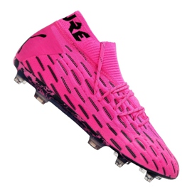 Puma Future 6.1 Netfit Fg / Ag M 106179-03 futballcipő rózsaszín, fekete rózsaszín