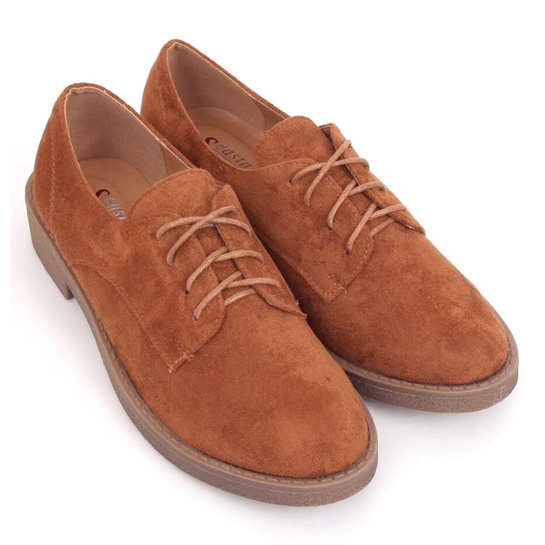 Teve TU146 Tevecsipkés cipók barna sokszínű