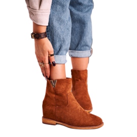 FG1 Női bokacsizma Velúr barna Vanya FG1 Női bokacsizma Velúr barna Vanya