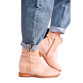 FG1 Női bokacsizma Velúr Bézs Vanya FG1 Női bokacsizma Velúr Bézs Vanya