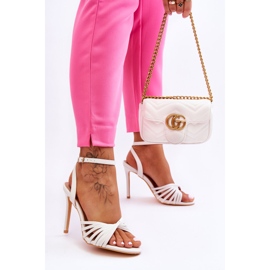 Női magassarkú szandál fehér My Darling 1 Női magassarkú szandál fehér My Darling 1