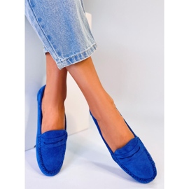 Anaya Blue velúr női naplopók kék 2
