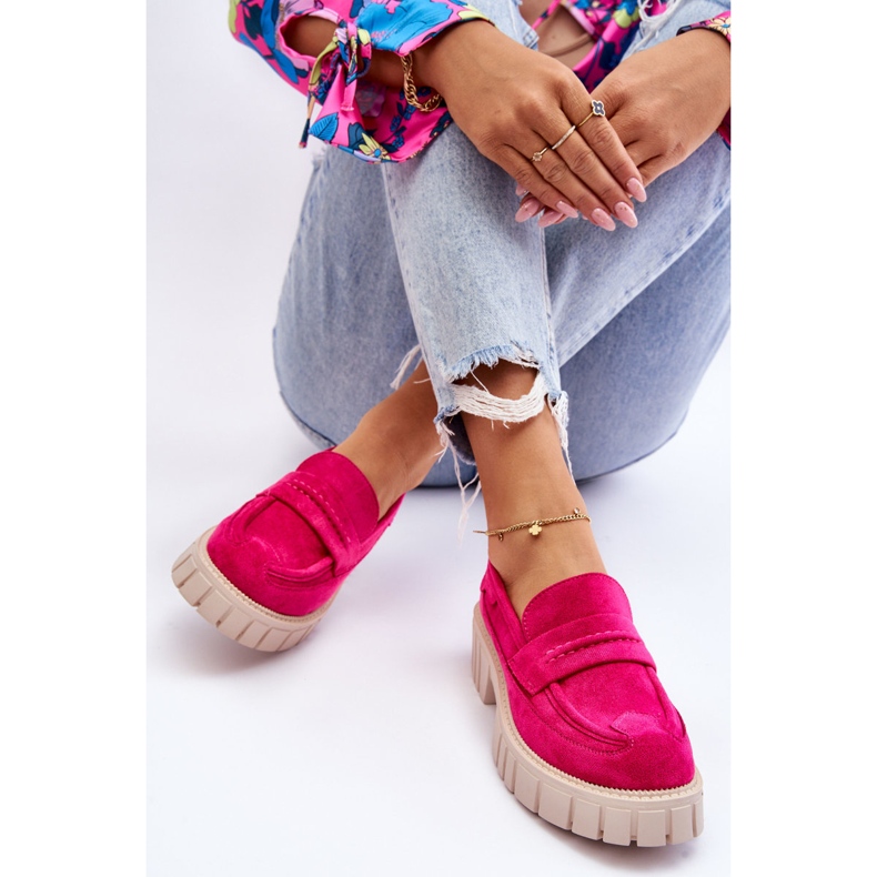 Női velúr bebújós cipő Fuchsia Fiorell rózsaszín 1 Női velúr bebújós cipő Fuchsia Fiorell rózsaszín 1
