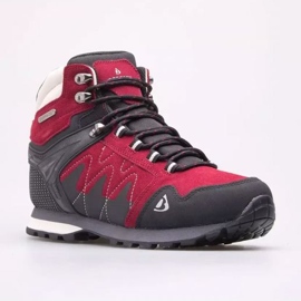 Bergson sétacipő Tubkal Közép-Burgundiában piros 1