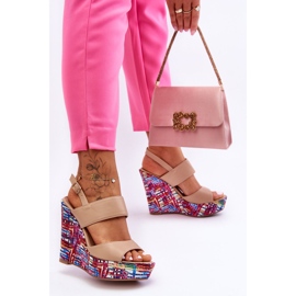 Calderia női ékszandál bézs 2 Calderia női ékszandál bézs 2