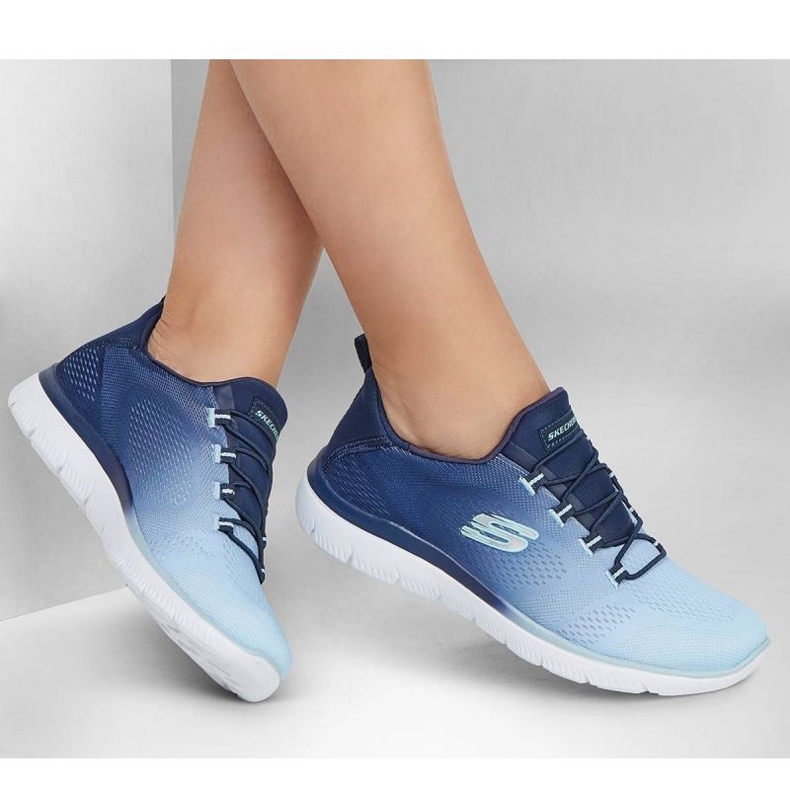 Skechers Skecher nyári fényes kamer 149536 nvy cipő kék 1