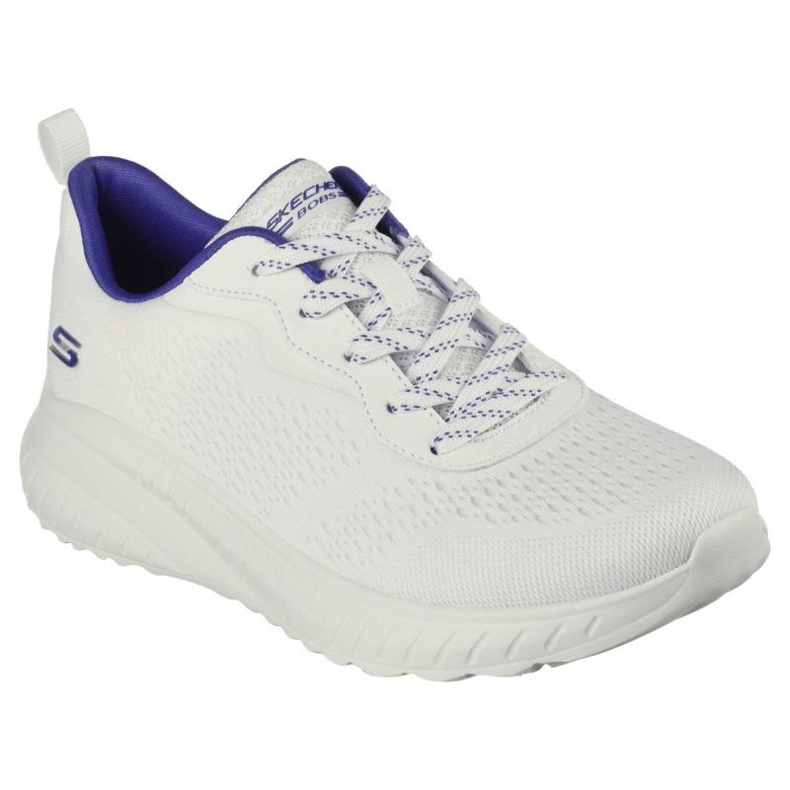 Cipők Skechers Bobs Squad Chaos W 117227/OFWT fehér 1 Cipők Skechers Bobs Squad Chaos W 117227/OFWT fehér 1