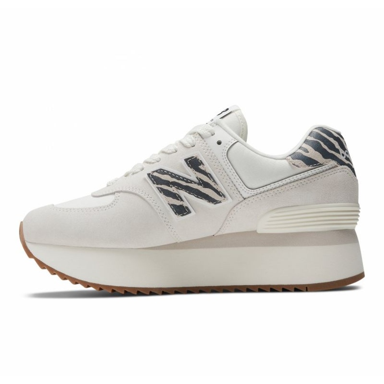 New Balance 574+ W NBWL574ZDD cipő fehér 1
