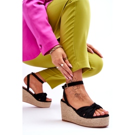 Női ékszandál fekete Kendall 5