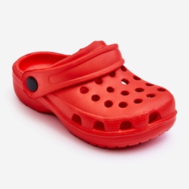 WJ1 Gyerekhabos Crocs Slides Red Percy piros 1