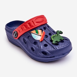 Gyermek habkönnyű Crocs szandál sötétkék édesség 1