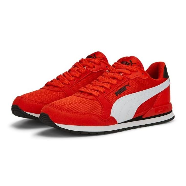 Puma St Runner v3 hálós cipő 385510 17 piros 1