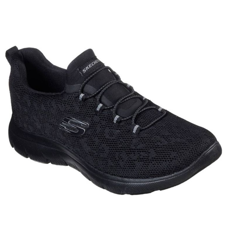 Skechers Summits cipők - Leopard Spot W 149037 Bbk fekete 1