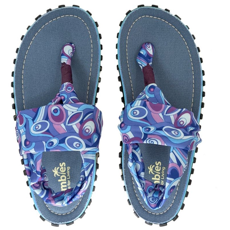 Gumbies Slingback Flip Flops W G-SB-WN-PEAC kék 1 Gumbies Slingback Flip Flops W G-SB-WN-PEAC kék 1
