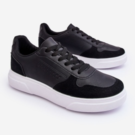 WJ1 Férfi fekete Castiel fűzős sportcipő 1