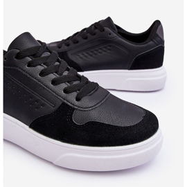 WJ1 Férfi fekete Castiel fűzős sportcipő 2