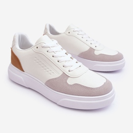 WJ1 Férfi fehér Castiel fűzős sportcipő 1