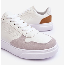 WJ1 Férfi fehér Castiel fűzős sportcipő 2