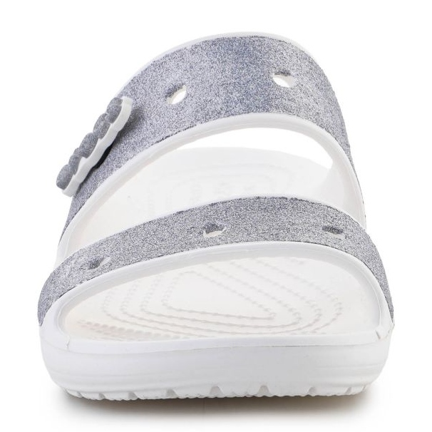 Crocs Klasszikus Croc Glitter Ii szandálpapucs W 207769-90H szürke 1 Crocs Klasszikus Croc Glitter Ii szandálpapucs W 207769-90H szürke 1