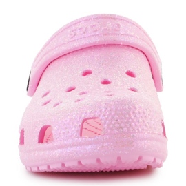 Crocs Classic Glitter Clog K Jr 206993-6S0 rózsaszín 1